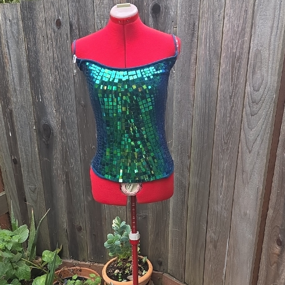 Dazzling Sequin Women's Tank Top